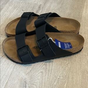 Birkenstock Classic Black Sandals (size 43)